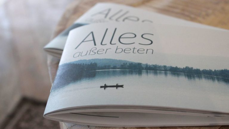 alles außer beten
