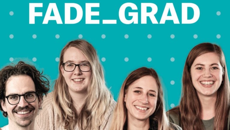 Gabriel, Sam, Lara & Ines sind die Hosts des fadegrad-Podcasts
